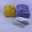 KUPP! BLEIEPAKKE gDiaper Large 2 bleier + 6 innlegg + 1 ekstra pouch tøybleie thumbnail