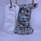 Milovia lommebleie one size m/innlegg tøybleie thumbnail