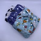 3pk Littles & Bloomz Lommebleie one size inkl. bambusinnlegg tøybleie thumbnail
