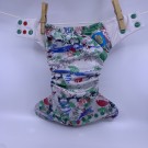 Mommy mouse ai2-pakke one size m/ 2 innlegg og 3 boostere tøybleie thumbnail