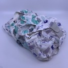 5pk BLEIEPAKKE Lommebleie hjemmesydd str Medium uten innlegg tøybleie thumbnail