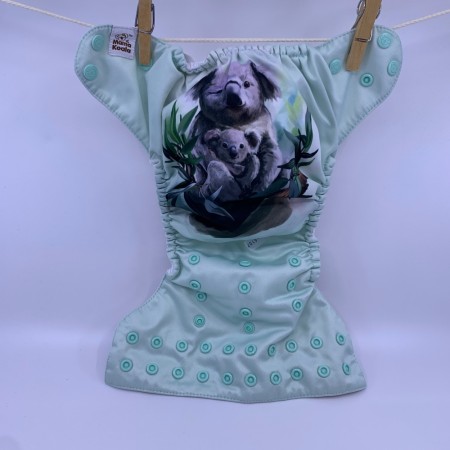 Mama Koala lommebleie one size u/innlegg tøybleie