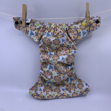 BLEIEPAKKE På Farta ai2 one size cover m/ 1 innlegg m/knappefeste og 1 liner tøybleie