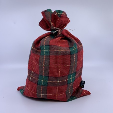 Julegavepose Rød Grønn Unikum