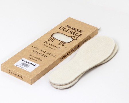 NYHET! Ullsåle Villmark Voksen av ren norsk ull
