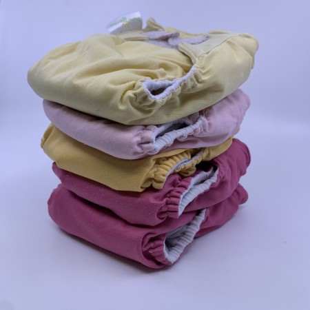 NYFØDT STARTPAKKE 5pk aio Bumgenius small tøybleie