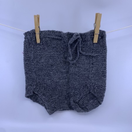 Ullbukse Medium/Large Hjemmestrikket