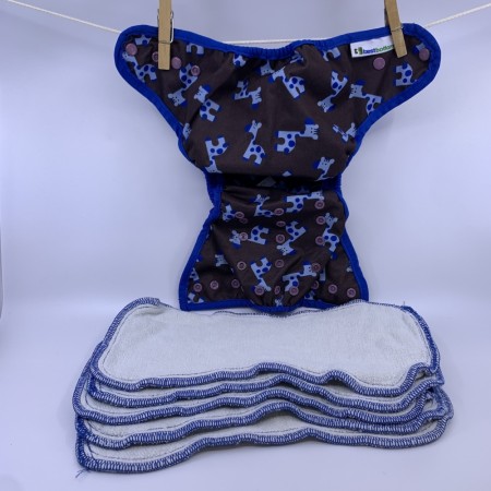 BLEIEPAKKE Bestbottom ai2 cover m/5 hampinnlegg one size tøybleie