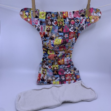 Lommebleie ukjent merke one size m/innlegg tøybleie