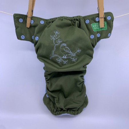 Lommebleie Green Acre designs str Medium u/innlegg tøybleier