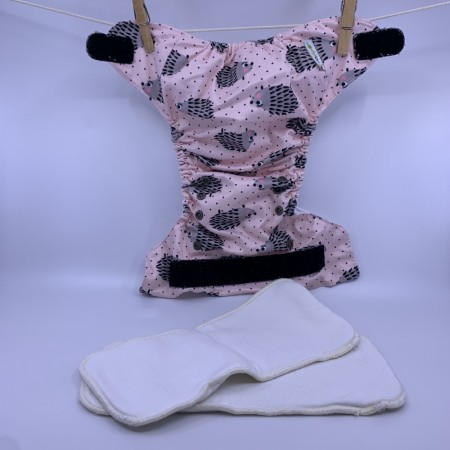 Ecopipo Lommebleie One Size m/innlegg tøybleie