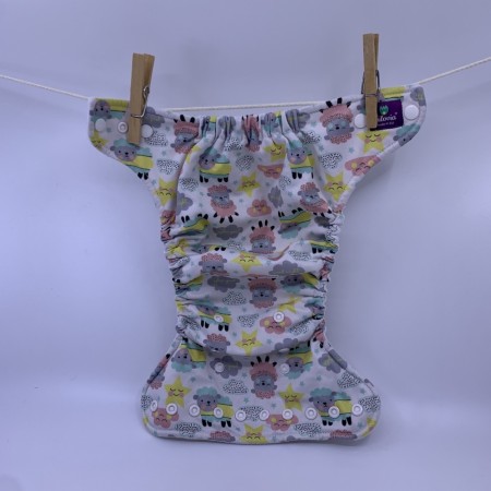 Milovia lommebleie one size m/1 innlegg tøybleie