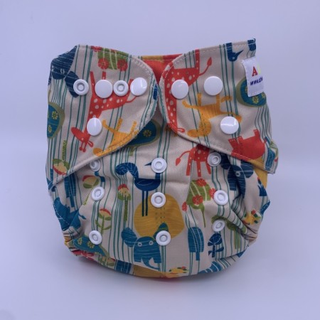 Lommebleie Alvababy One Size m/innlegg tøybleier