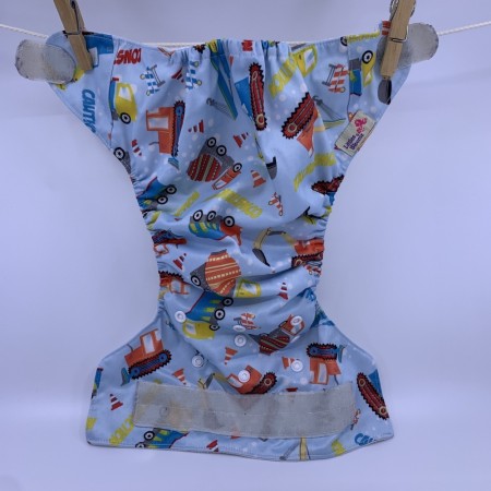 Littles & Bloomz lommebleie one size u/innlegg tøybleie