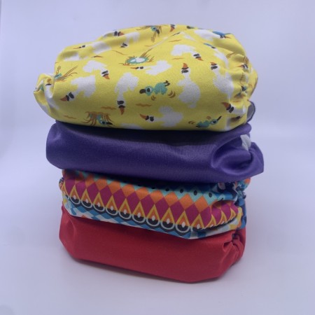 BLEIEPAKKE 4pk aio one size Totsbots easyfit STAR tøybleie