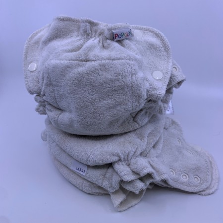 4pk BLEIEPAKKE Popolini formsydd m/innlegg SMALL bomull tøybleie