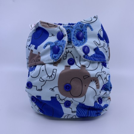 Blueberry lommebleie one size m/innlegg tøybleie