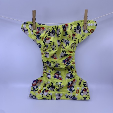 Lommebleie ukjent merke SAUEN SHAUN one size u/innlegg tøybleie