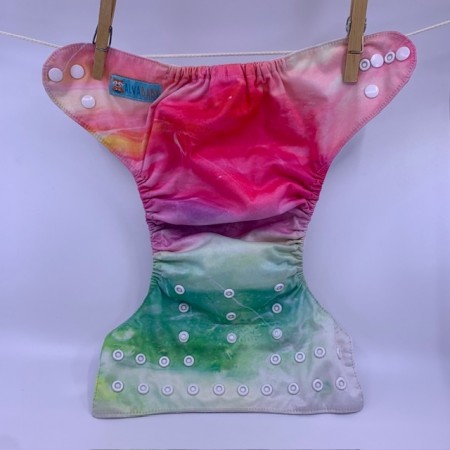 Alvababy lommebleie one size u/innlegg tøybleie