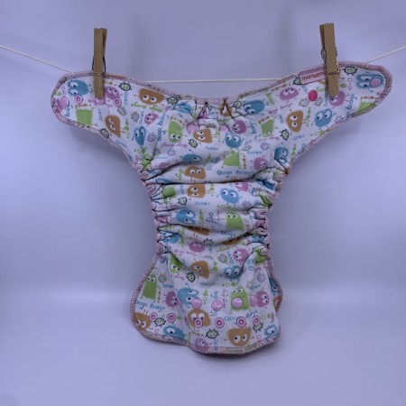 Mamsemums formsydd u/innlegg one size bambus tøybleie