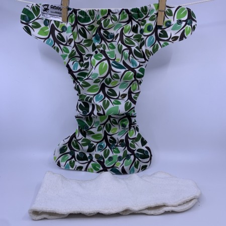 ANAVY one size ai2/aio m/innlegg tøybleie