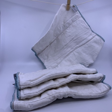 4pk Osocozy prefold betterfit bamus str 2 tøybleier