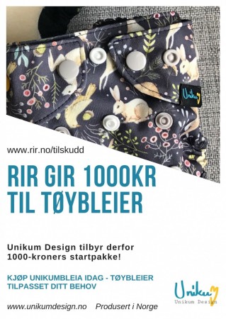 På Farta (ai2) Startpakke tøybleier