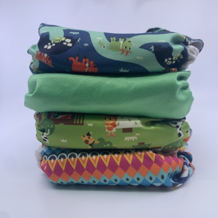 BLEIEPAKKE 4pk aio one size Totsbots easyfit STAR tøybleie